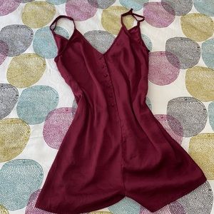 SILK ROMPER